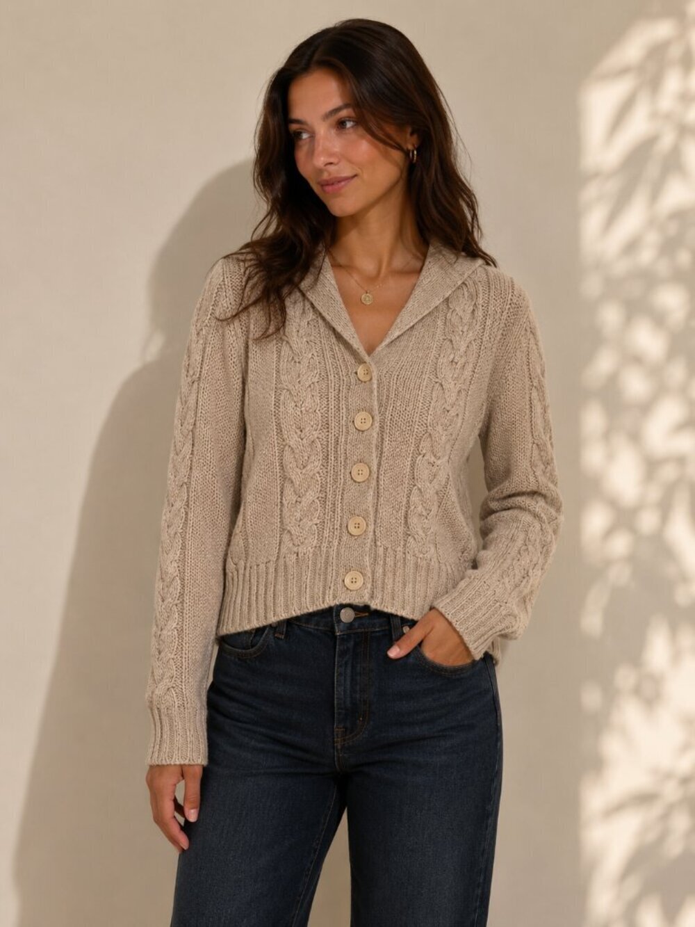 JOSEPH COLLECTION • size small button up cardigan